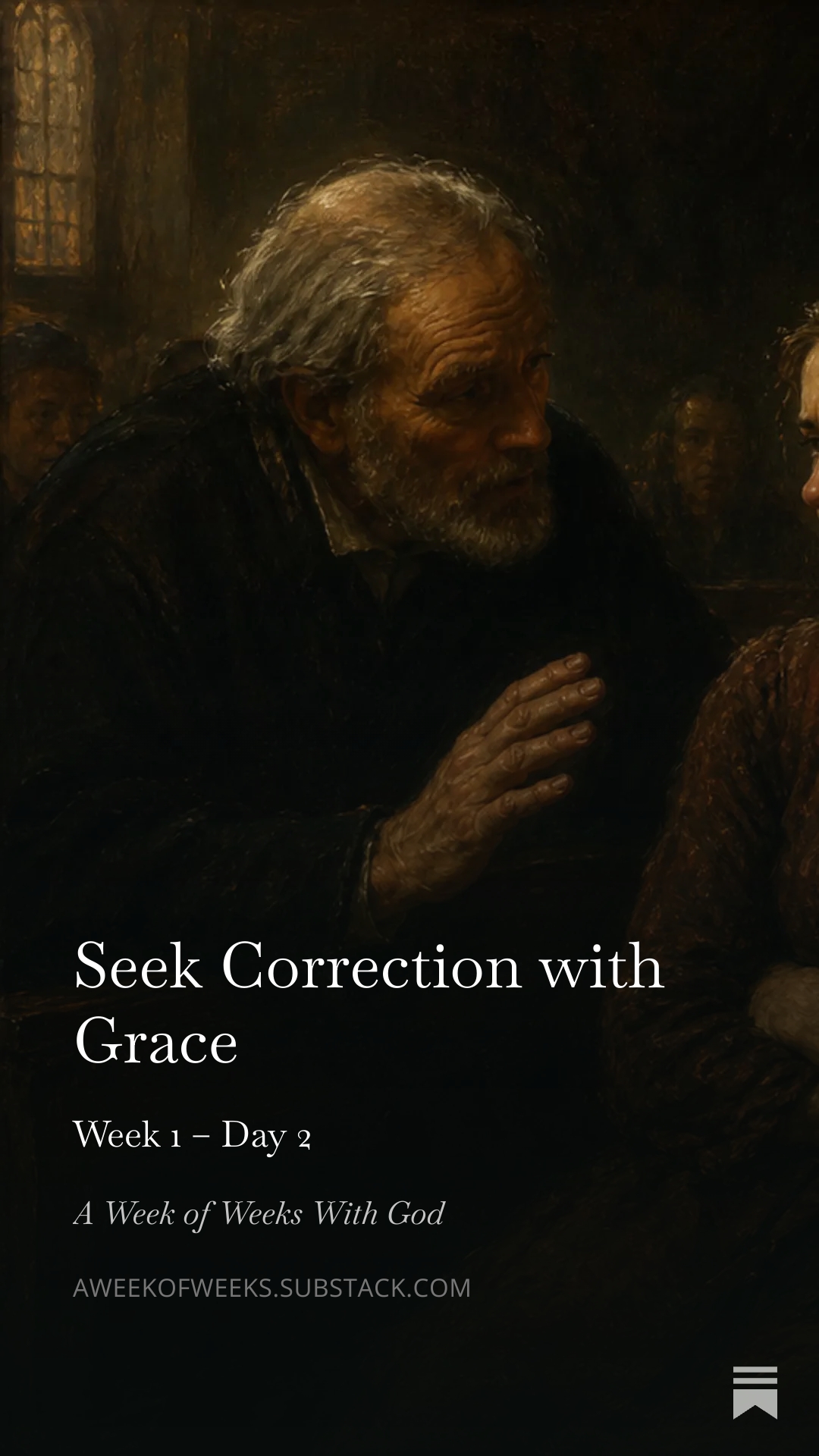 Day 2 – Seek Correction with Grace