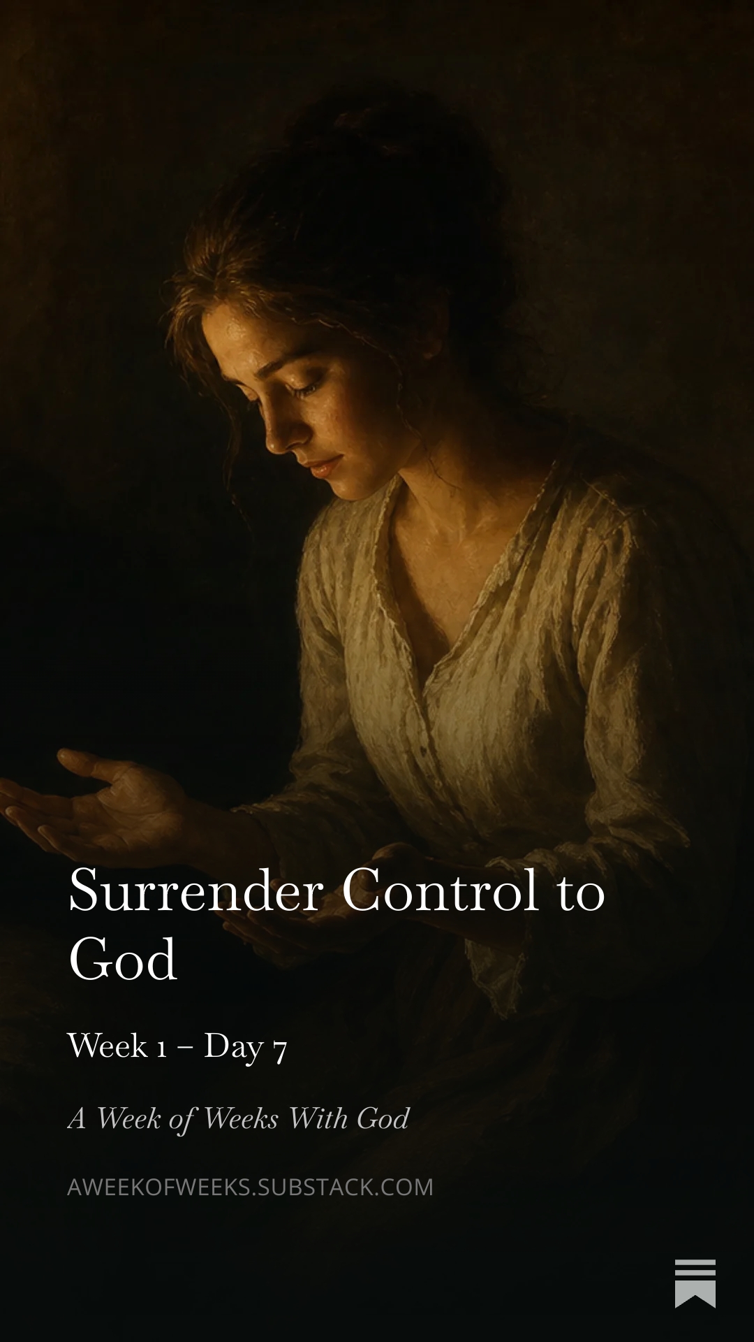 Day 7 – Surrender Control to God